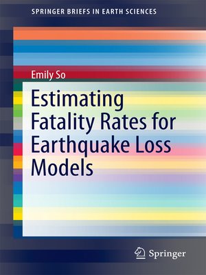 cover image of Estimating Fatality Rates for Earthquake Loss Models